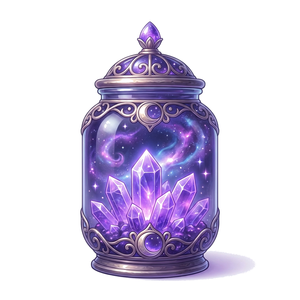 Jar of Moon Gems